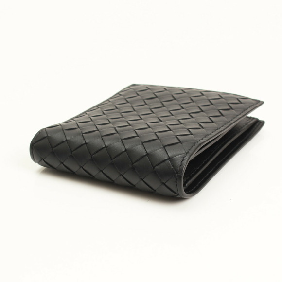 Bottega Veneta Intrecciato Bifold Wallet Black - Picture 3 of 9